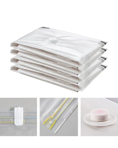 Worek próżniowy na ubrania pokrowiec na ubrania pościel 70x145