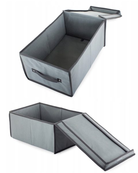 Organizer pojemnik pudełko do szafy na odzież buty zamykany 45x30