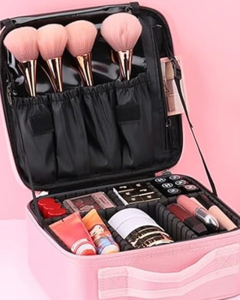 Kosmetyczka kuferek na kosmetyki podróżna organizer