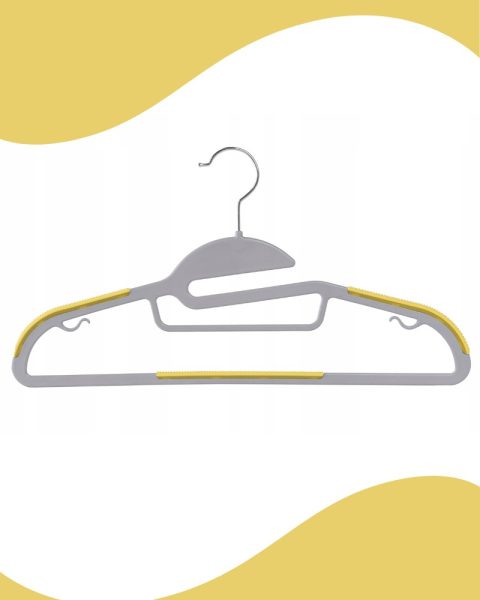 Wieszaki na ubrania antypoślizgowe odzieżowe z nakładką gumową 8+2 GRATIS!