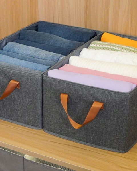 Organizer na ubrania pojemnik ze stelażen 47x28