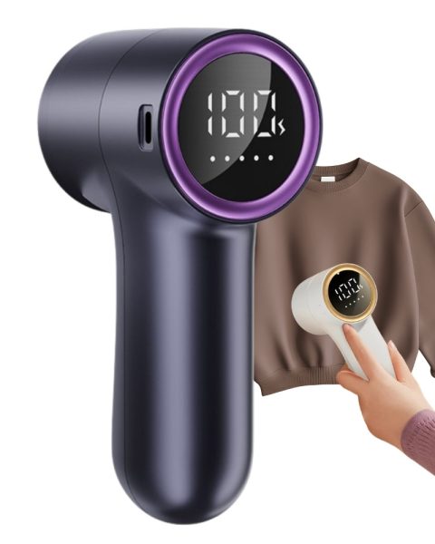 Golarka maszynka elektryczna do ubrań swetrów z wyświetlaczem LED