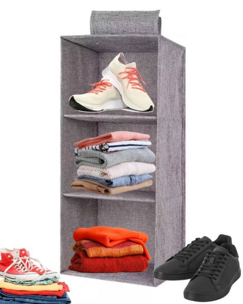 Organizer do szafy wisząca półka z 3 półkami 60cm