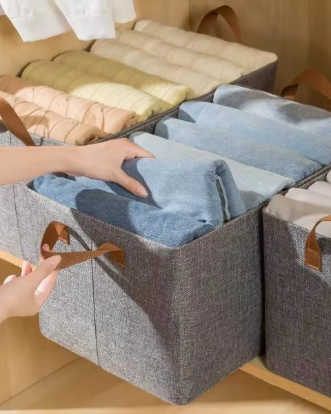 Organizer na ubrania pojemnik ze stelażen 47x28