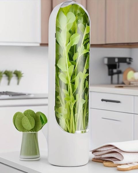 Pojemnik organizer Herb Keeper na zioła warzywa mini szklarnia