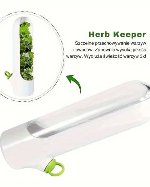 Pojemnik organizer Herb Keeper na zioła warzywa mini szklarnia