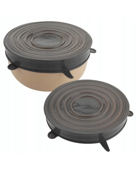 Pokrywki silikonowe uniwersalne na garnek 6 szt.