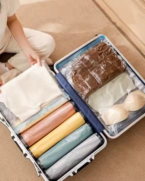 Worek próżniowy pokrowiec na ubrania 70x100 cm