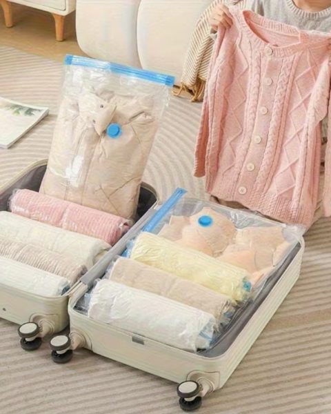 ZESTAW worki próżniowe na ubrania pościel 10 szt.