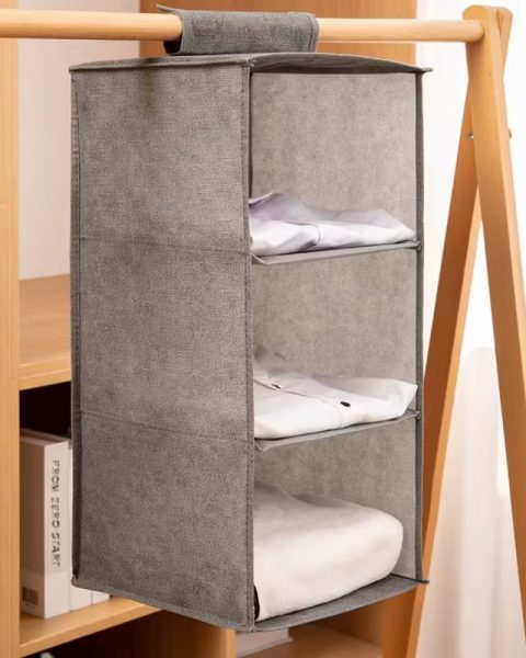 Organizer do szafy wisząca półka z 3 półkami 60cm