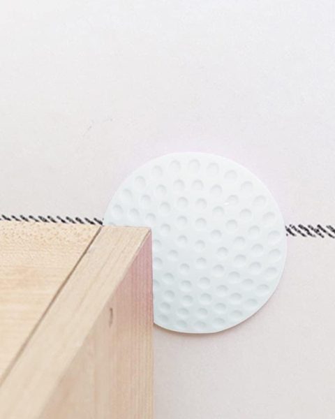 Odbojnik odbój klamki drzwi samoprzylepny do ścian x2