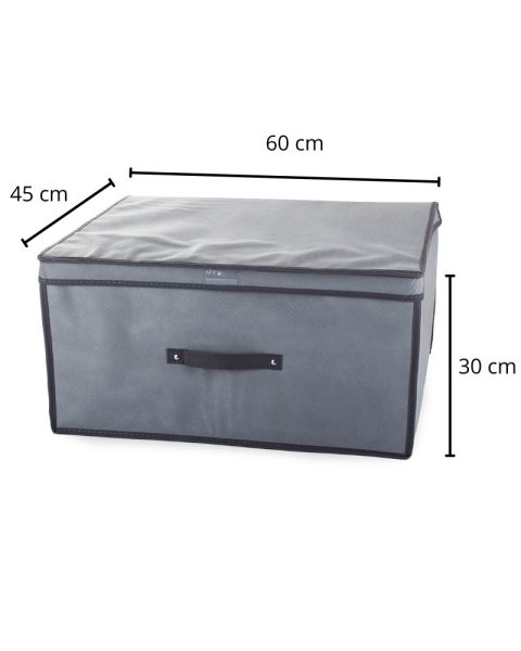 Pojemnik pudełko organizer do szafy na odzież pościel ręczniki zamykany 60x45