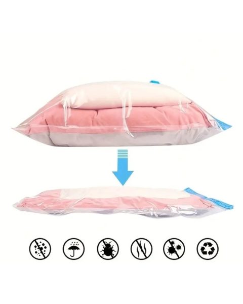 Zestaw worków próżniowych na ubrania pościel 12 szt.
