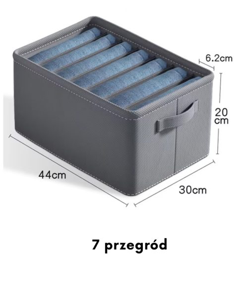 Organizer na ubrania pojemniki do szafy szuflady 44x30
