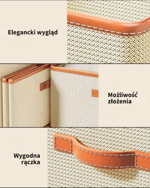 Organizer do szafy na ubrania spodnie bluzy 50×40 szary