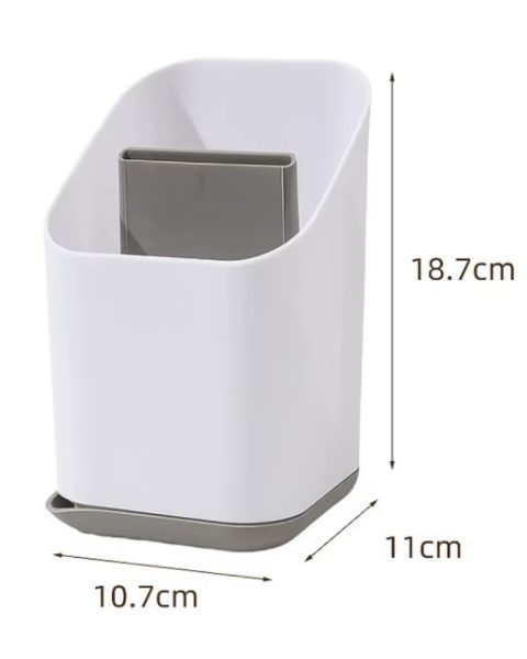 Suszarka do sztućców pojemna i praktyczna z ociekaczem