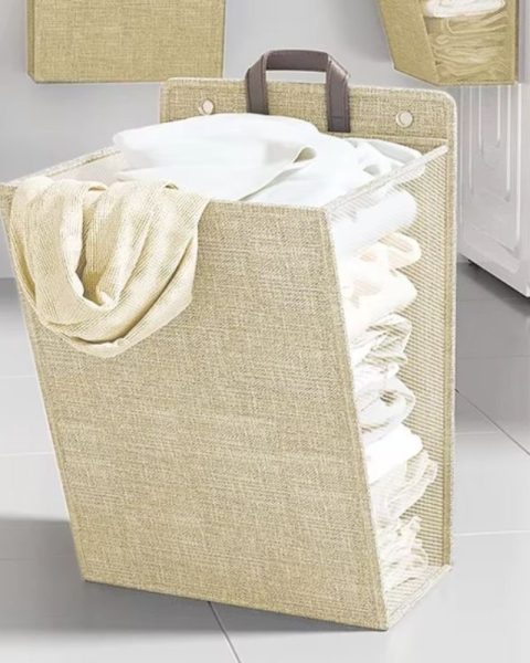 Kosz na pranie pojemny do przymocowania lub postawienia