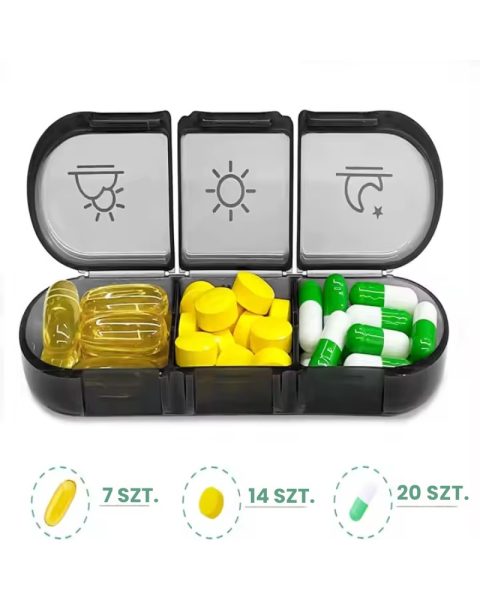 Organizer pudełko praktyczne na tabletki na 7 dni tygodnia