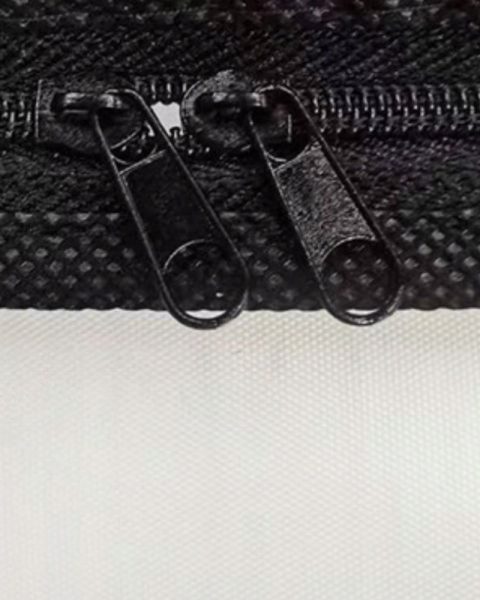 Organizer na pościel ubrania pojemnik na koce kołdrę pokrowiec na suwak 45x60 cm