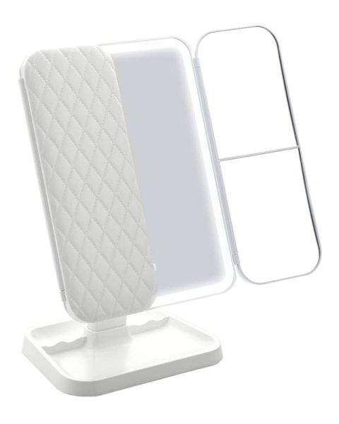 Lusterko kosmetyczne do makijażu premium podświetlane LED rozkładane