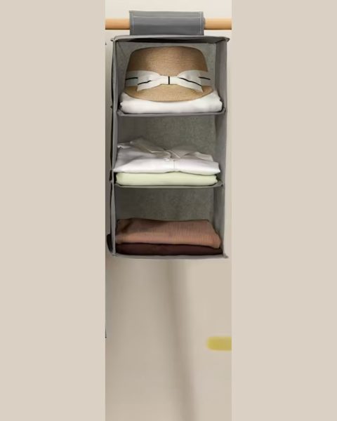 Organizer do szafy wisząca półka z 3 półkami 60cm