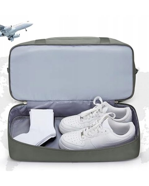 Torba podróżna na bagaż podręczny do walizki z kosmetyczką