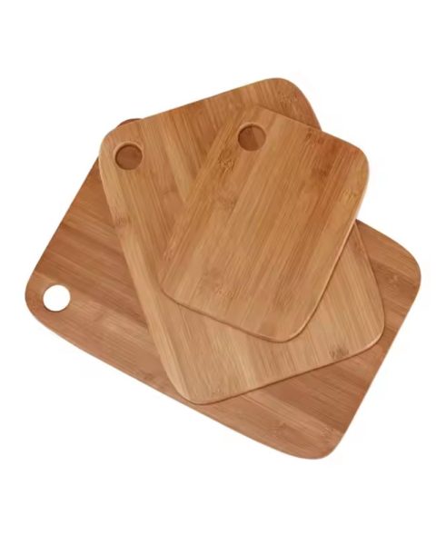 Deski do krojenia bambusowe wytrzymałe Zestaw 3 sztuk