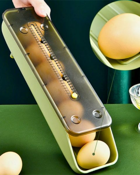 Organizer pojemnik na jajka organizer do lodówki podajnik na 6-8 jajek